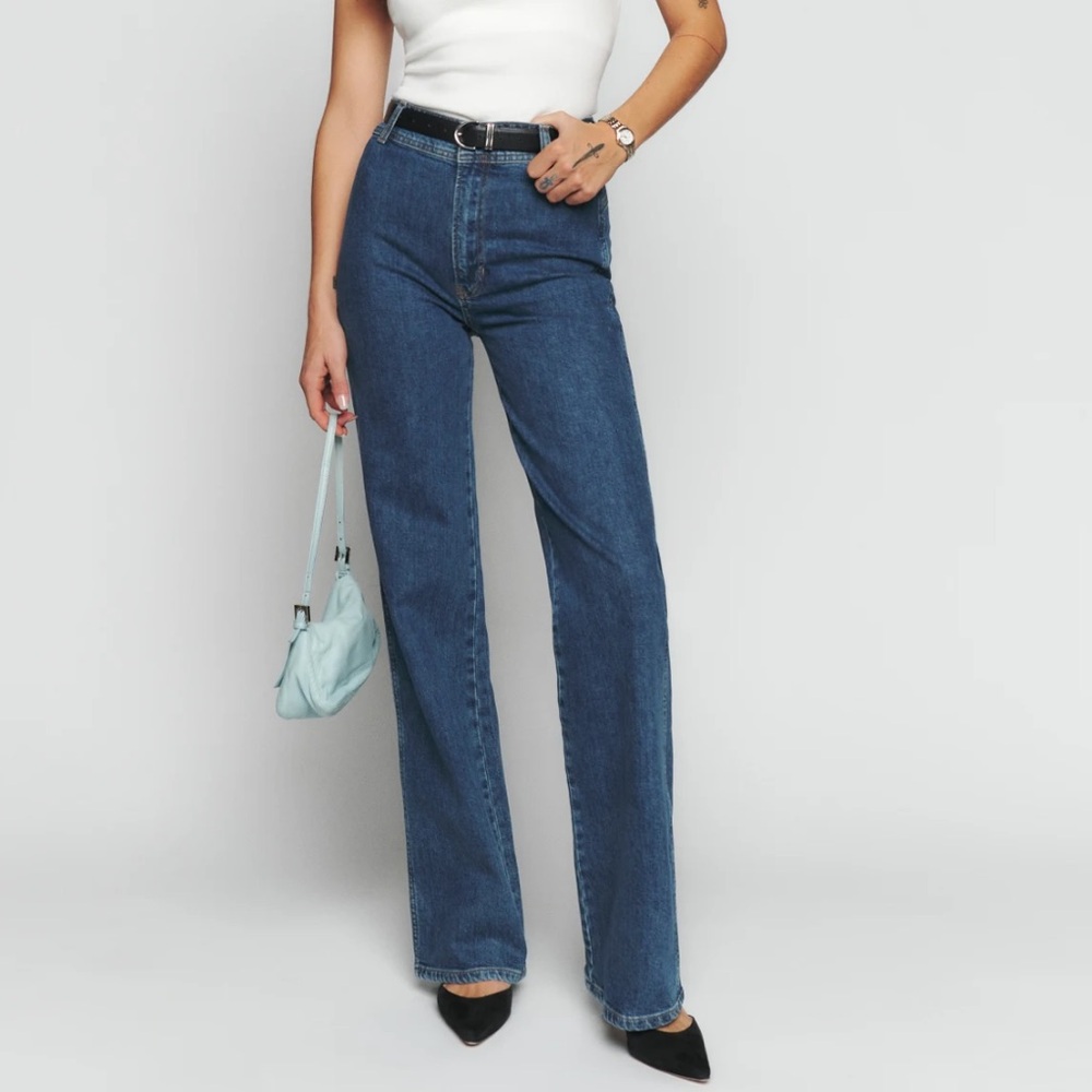 Reformation Clara High Rise Wide Leg
